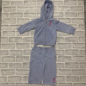 Juicy Couture terry cloth set